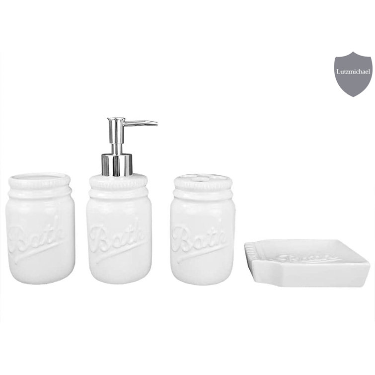 Gracie Oaks Ralpheal 4 Piece Bath Accessory Set Wayfair